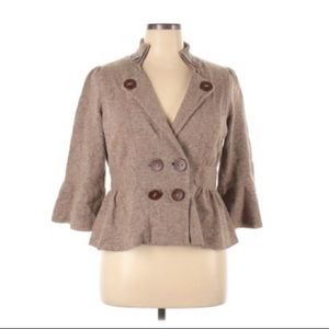 anthropology Charlie & Robin
Size XL Wool Blazer